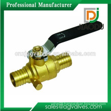 Brass Full Port Pex Ball Valve 1/2 Inch With Drain-Lead Free